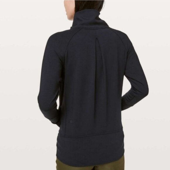 Lululemon Black High Lines Pullover Size 2 - Picture 2 of 12